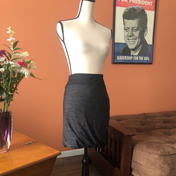 ATHLETA brand black athletic style skirt - Picture 2 of 3